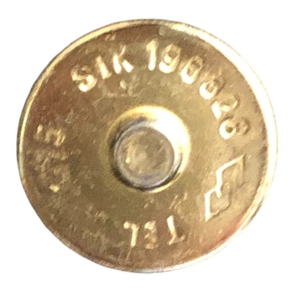 Vintage Bold Eye Catching Black Metallic With Gold Hardware Shoulder Bag - Picture 12 of 13